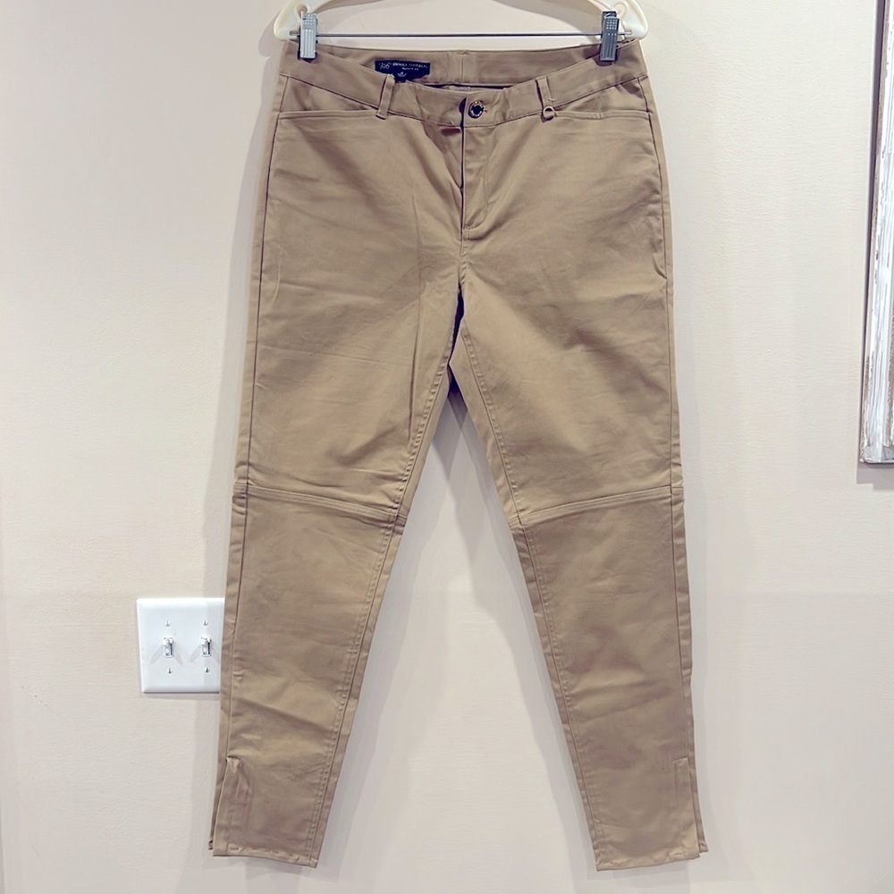 🔥NWOT Brook Brothers Man’s Tan Skinny Pants Size 8 🔥